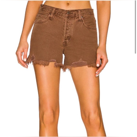 We The Free Makai Brown Denim Shorts - Picture 5 of 12